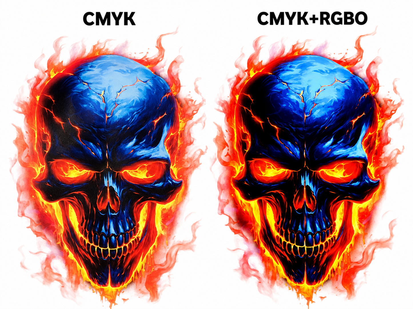 Build/Upload a DTF Gang Sheet- CMYK+RGBO